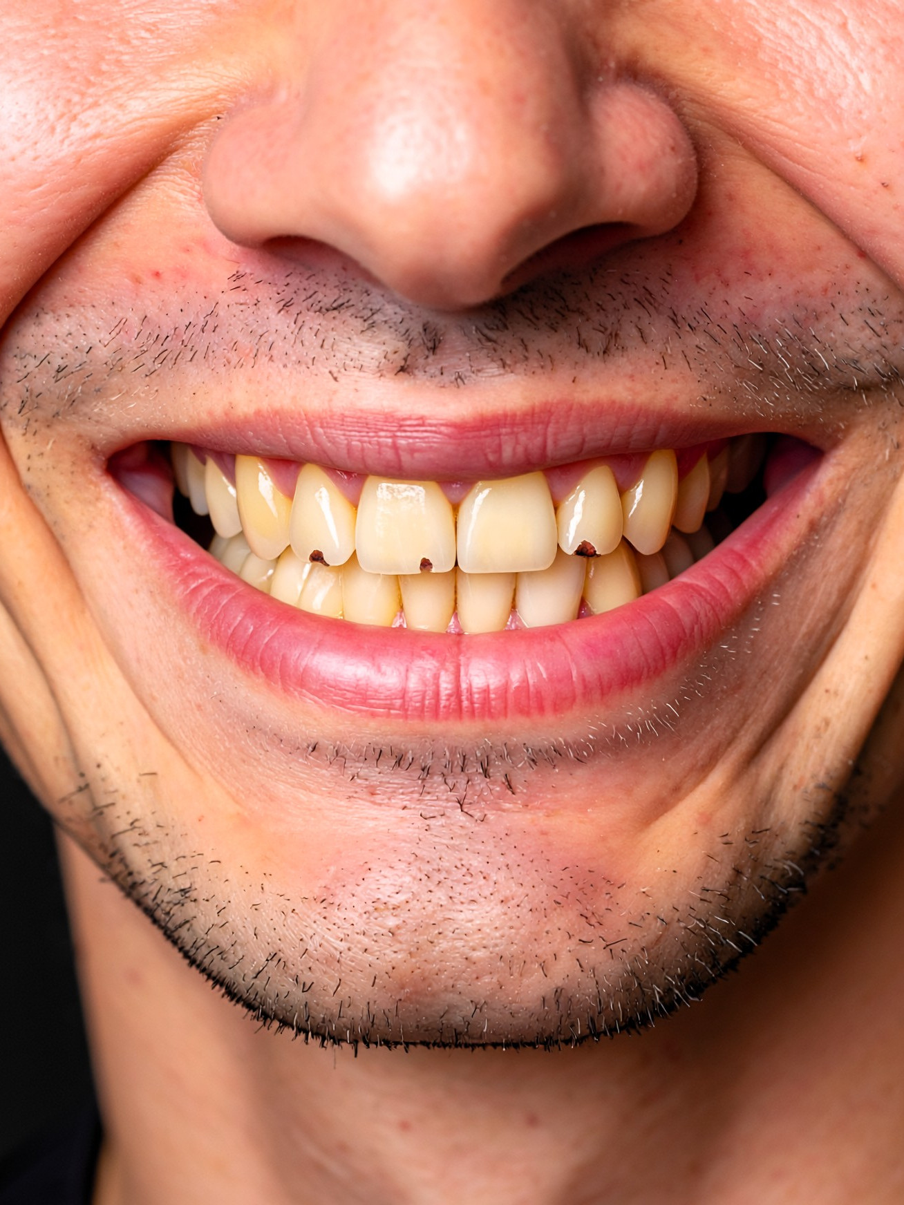 Przed - Licówki porcelanowe